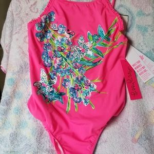 Lilly Pulitzer sz 14 Girls Swim Bathing Suit